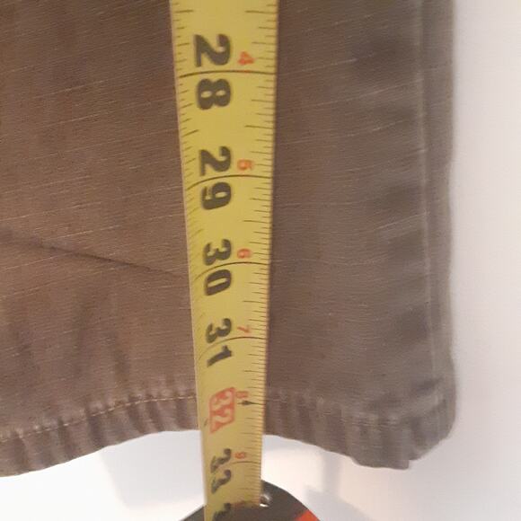 Wrangler RIGGS Mens 40x32 Canvas Double Front Knee Cargo Pants Green - Picture 11 of 11